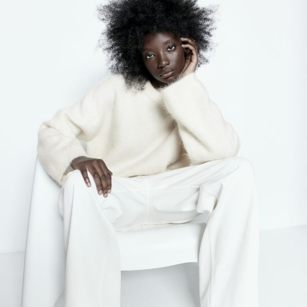 Premium Selection New H&M OVERSIZED MOHAIR-BLEND SWEATER size S